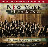 The New York Philharmonic Orchestra - The Historic Broadcasts 1923 To 1987
