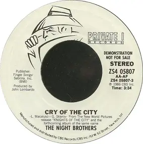 The Night Brothers - Cry Of The City