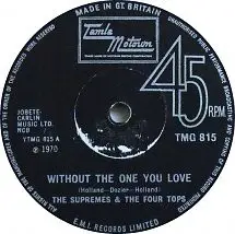 The Supremes - Without The One You Love