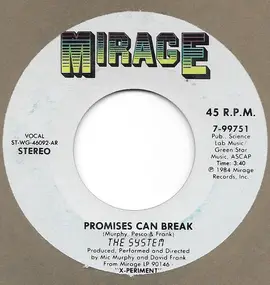 The System - Promises Can Break
