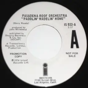 pasadena roof orchestra - Paddlin' Madelin' Home