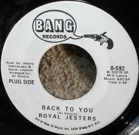 Royal Jesters - Back To You / Theme For A Lonely Girl