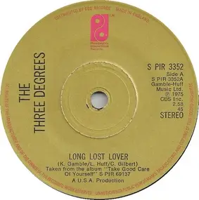 The Three Degrees - Long Lost Lover