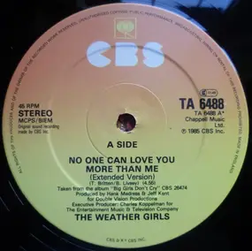 The Weather Girls - No One Can Love You More Than Me