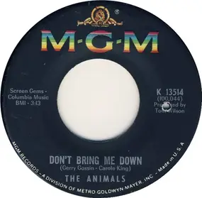 The Animals - Don't Bring Me Down