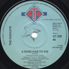 Dooleys - A Rose Has To Die
