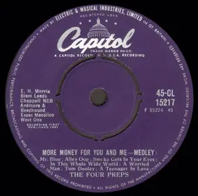 The Four Preps - More Money For You And Me - Medley