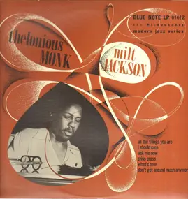Thelonious Monk - Thelonious Monk & Milt Jackson