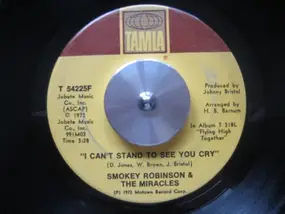 Smokey Robinson - I Can't Stand To See You Cry