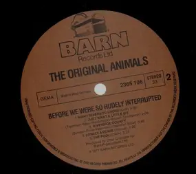 The Animals - Before We Were So Rudely Interrupted