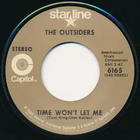 The Outsiders - Time Won't Let Me / Girl In Love