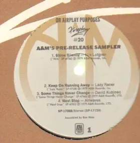 Tim Curry - A&M's Pre-Release Sampler 20