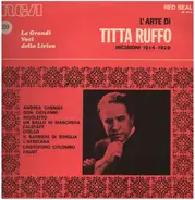 Titta Ruffo - L'arte di Titta Ruffo incisioni 1914-1929