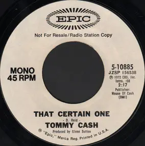 Tommy Cash - That Certain One