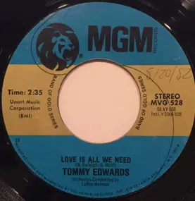 tommy edwards - It's All In The Game / Love Is All We Need