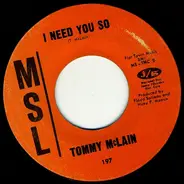 Tommy McLain - Sweet Dreams / I Need You So