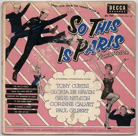Tony Curtis - So This Is Paris