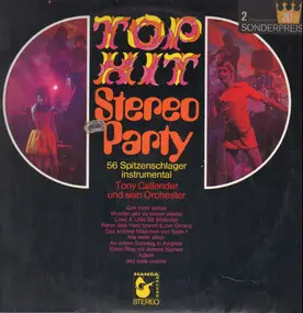 Tony Callender und sein Orchester - Top Hit Stereo Party 56 Spitzenschlager Instrumental