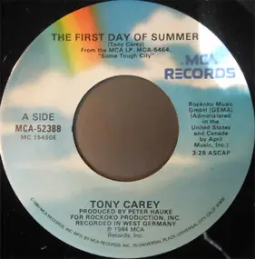 Tony Carey - The First Day Of Summer