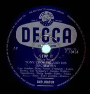 Tony Crombie And His Orchestra - Stop It / All Of Me