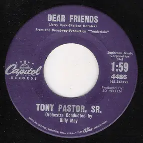 Tony Pastor - Dear Friends / Little Old New York