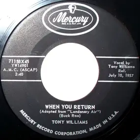 Tony Williams - When You Return / Let's Start All Over Again