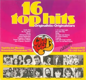 Tubeway Army - 16 Top Hits - Tophits Der Monate November/Dezember '79