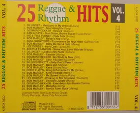 Dillinger - 25 Reggae & Rhythm Hits Volume 4