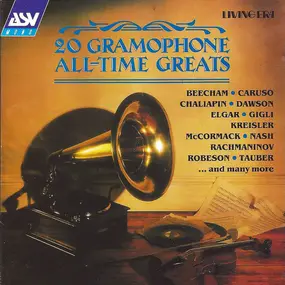 Enrico Caruso - 20 Gramophone All Time Greats - Original Mono Recordings From 1907 - 1935