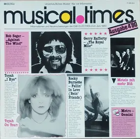 Bob Seger - Musical Times (Ausgabe 4 '80)