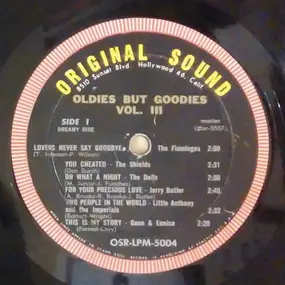 Various Artists - Oldies But Goodies Volume III