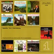 Various - Operette • Tanz • Unterhaltung - Originalausschnitte Aus Unseren Großen 30-cm-Langspielplatten 1