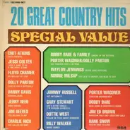 Chet Atkins / Jessi Colter / Floyd Cramer a.o. - 20 Great Country Hits
