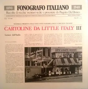 Various Artists - Cartoline Da Little Italy 3