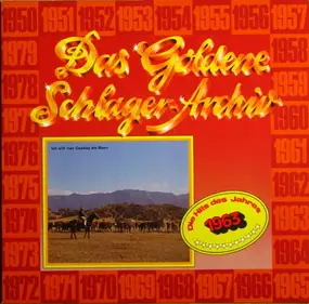 Paul Kuhn - Das Goldene Schlager-Archiv - Die Hits Des Jahres 1963