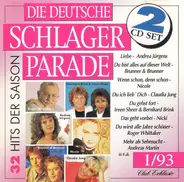 Die Flippers / Andy Borg / Jürgen Drews a.o. - Die Deutsche Schlager-Parade 1/93