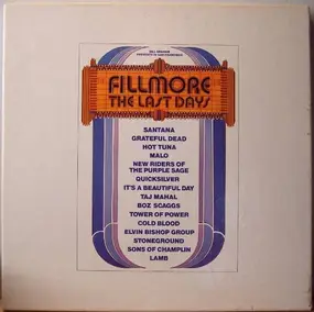 Bill Graham - Fillmore - The Last Days
