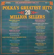 Polka Padre, The Deutschmeisters, Jolly Brothers, a.o. - Polka's Greatest Hits - 20 Million Sellers - Vol. 3