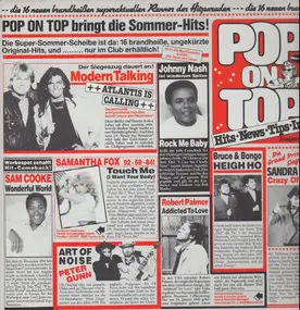 Modern Talking - Pop On Top 3/86