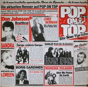 Don Johnson - Pop On Top, Ausgabe 1/87