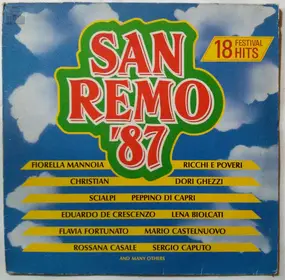 Fiorella Mannoia - San Remo '87 - 18 Festival-Hits