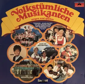 Hubert Wolf - Volkstümliche Musikanten Singen Und Spielen