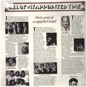 The Golden Gate Jubilee Quartet - All Of My Appointed Time (Forty Years Of A Capella Gospel)