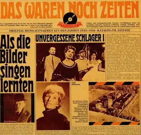 Various Artists - Das Waren Noch Zeiten - Unvergessene Schlager, Folge 1