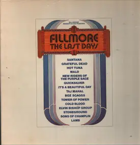 Santana - Fillmore - The Last Days