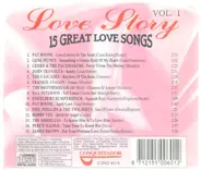 Frankie Avalon, Gene Pitney, Bobby Vee, a.o. - Love Story Vol. 1