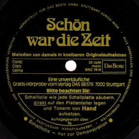 Various Artists - Schön War Die Zeit