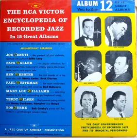 Joe Venuti - The RCA Victor Encyclopedia Of Recorded Jazz: Album 12 Ven-Z