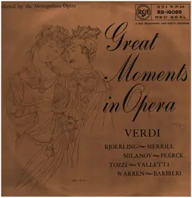 Giuseppe Verdi - Great Moments In Opera