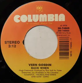 Vern Gosdin - Back When